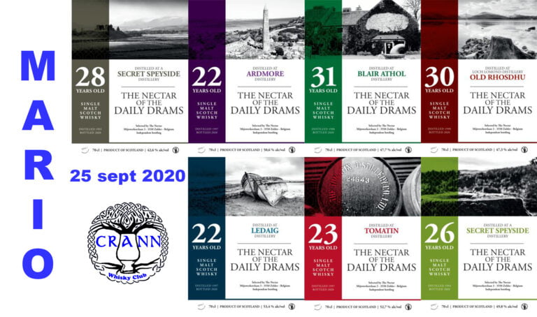 The Nectar of the Daily Drams online tasting