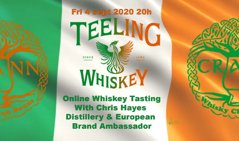 Teeling online tasting with Chris Hayes