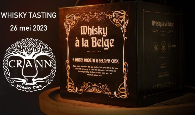 CRANN tasting – Whisky à la Belge