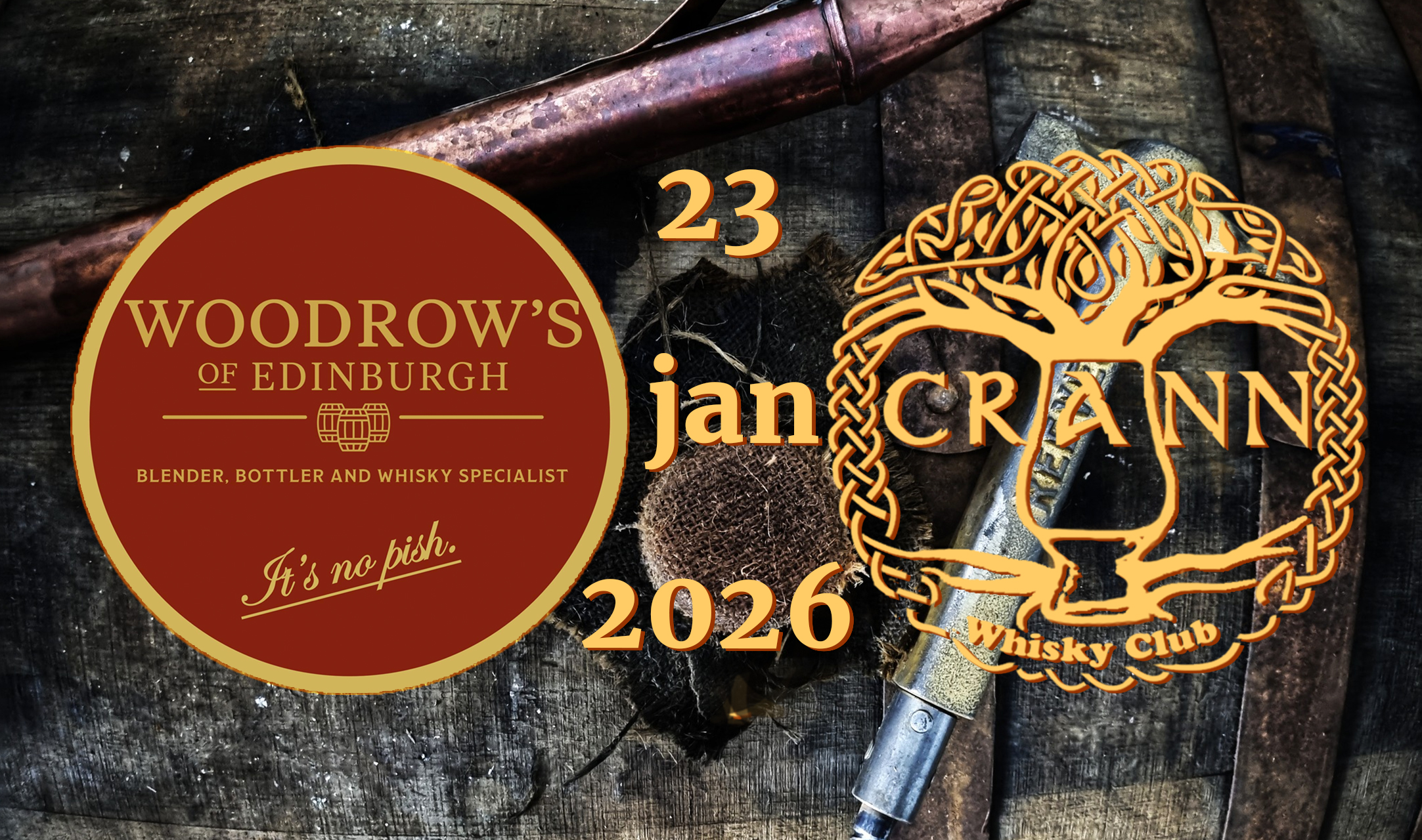 CRANN Woodrows of Edinburgh tasting